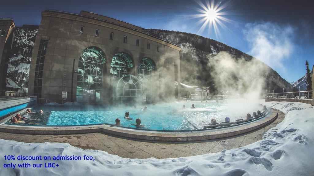 Chateau Leukerbad Bagian luar foto